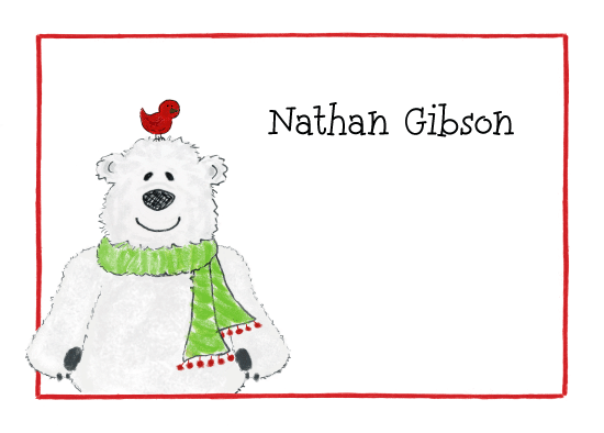 Polar Bear Stationery by Amy Adele