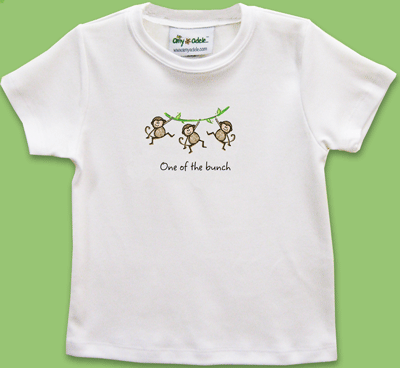 3 monkeys t shirt