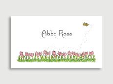 Calling Cards Kids Gift Enclosure Cards  Baby Personalized Calling Cards Personalized Enclosures Pink Gift Cards Baby Shower Gift